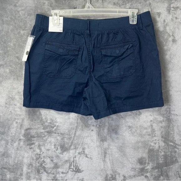 Sonoma Dark Blue Women's Cargo Shorts - Picture 5 of 7